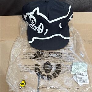 Black and White ice cream/ BBC cap!